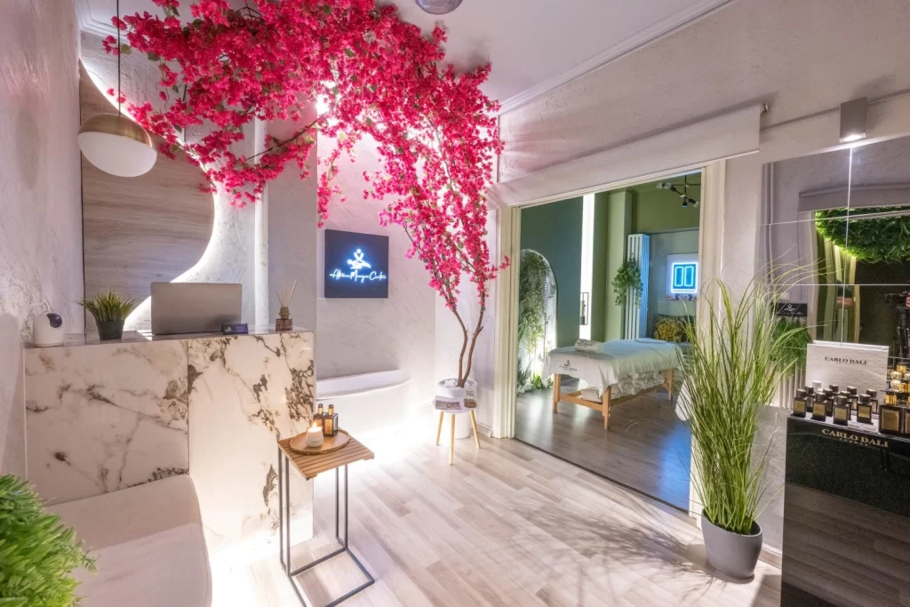 The spa massage in Athens of Athens Massage Center - entrance