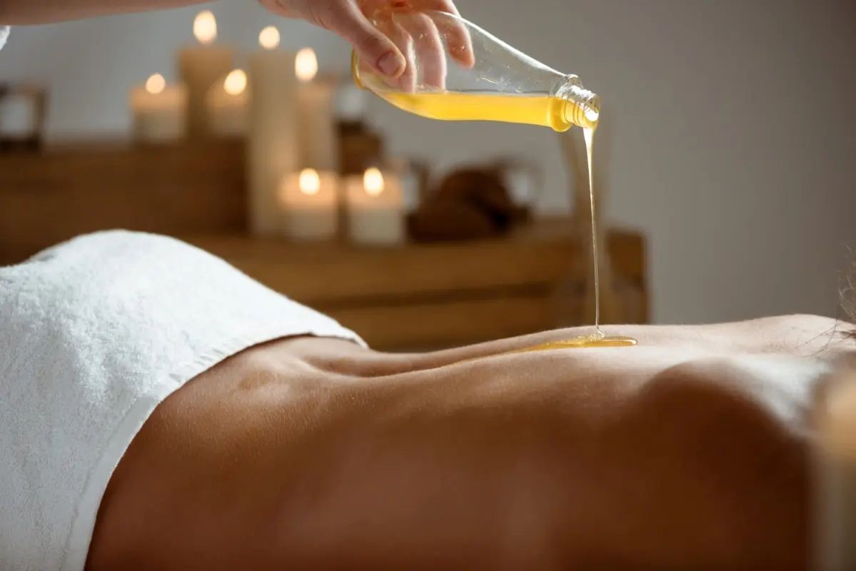 Premium Ritual Massage with Warm Almond Oil & Essential Oils