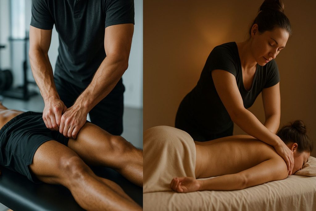 Differences Between Sports Massage and Deep Tissue Massage
